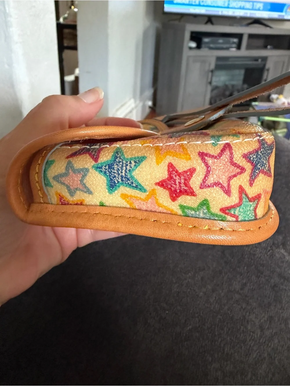 Dooney and Bourke vintage star wristlet